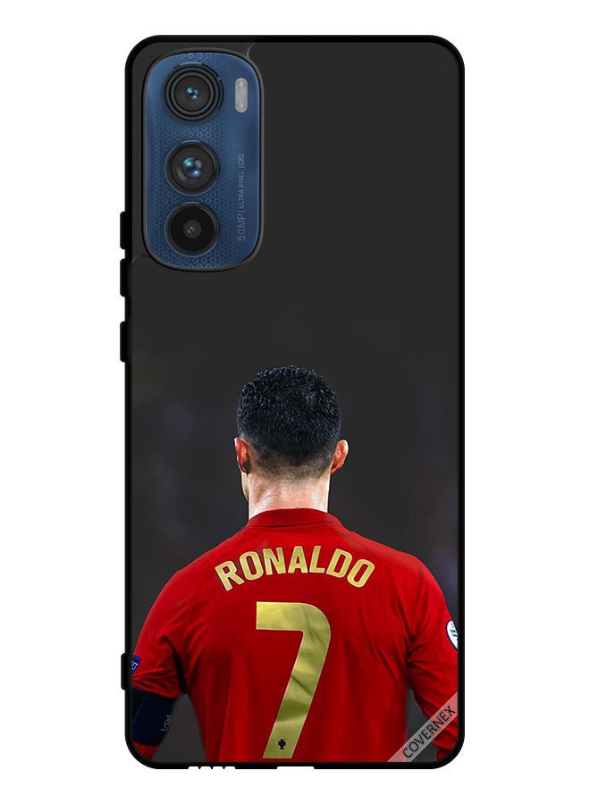 Covernex Protective Case Cover For Motorola Edge 30 Ronaldo The GOAT Of Football - Image 1