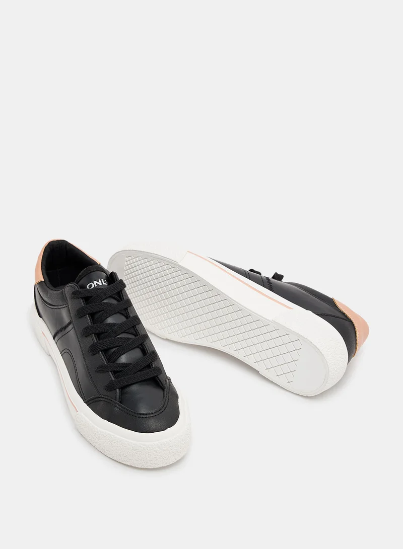 ONLY Contrast Panel Sneakers