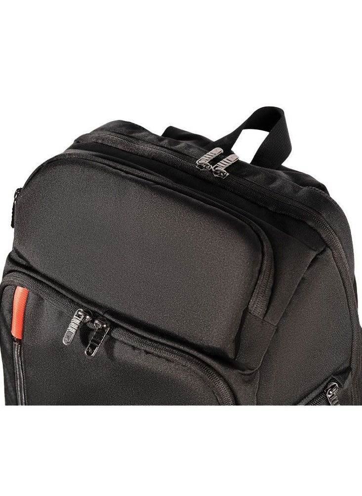 لافينتو (BG916) شنطة ظهر تصل الى 15.6 بوصة مع Zipper Puller - أسود