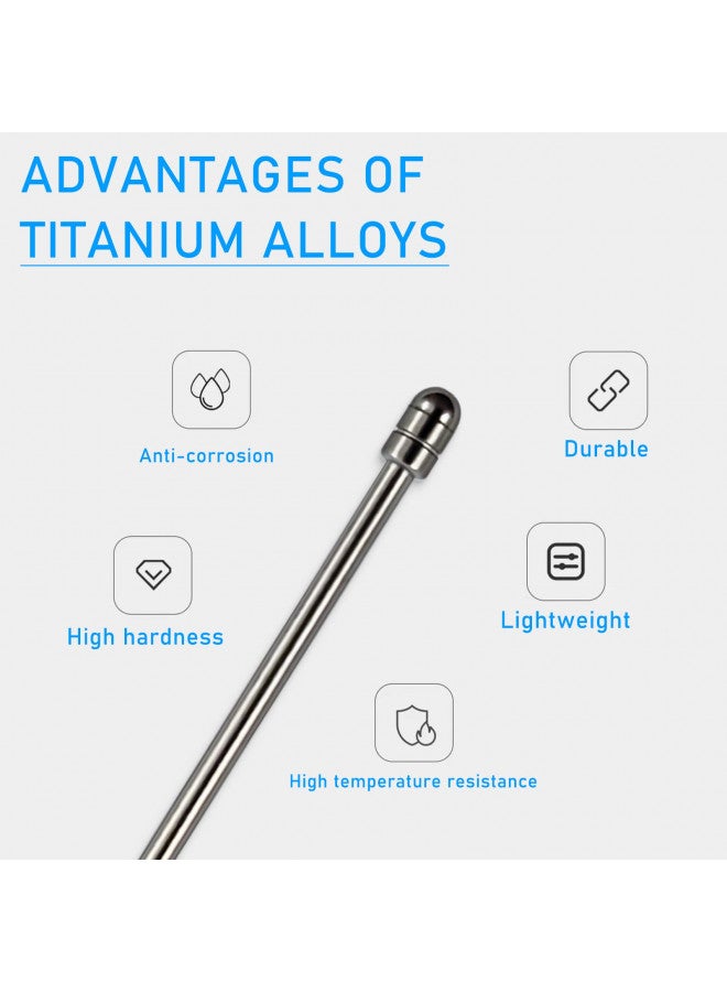 REEYEAR No Worn Out Titanium Alloy Replacement Maker Tips fits for Remarkable 2 Maker Stylus Pen, Ballpoint Smooth Note Taking Fine Backup Nibs,2 Pcs - Image 2