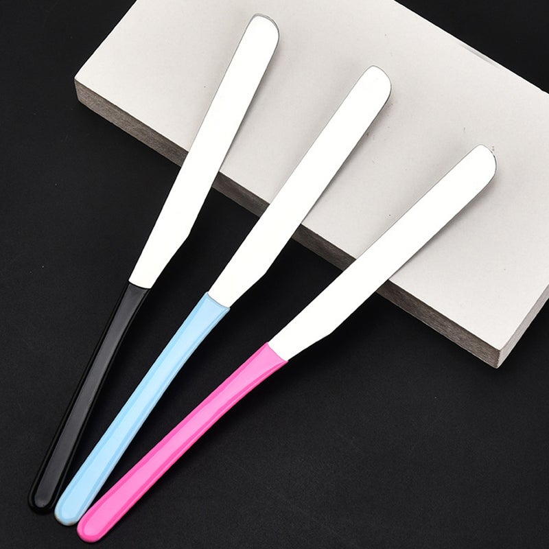Stainless Steel Makeup Spatula Cosmetic Spatula Foundation Spatula Metal Spatula - Image 5