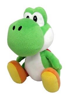 Sanei Super Mario All Star Collection 8" Yoshi Plush Small Green  - Image 1