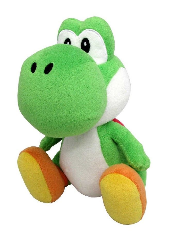 Sanei - Super Mario All Star Collection 8" Yoshi Plush Small Green - Image 1