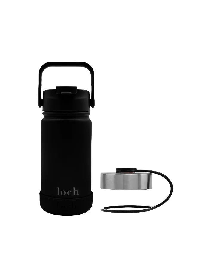 Loch  Loch 420ml (14 Oz) Monochrome Water Bottle Black  | Best Price UAE