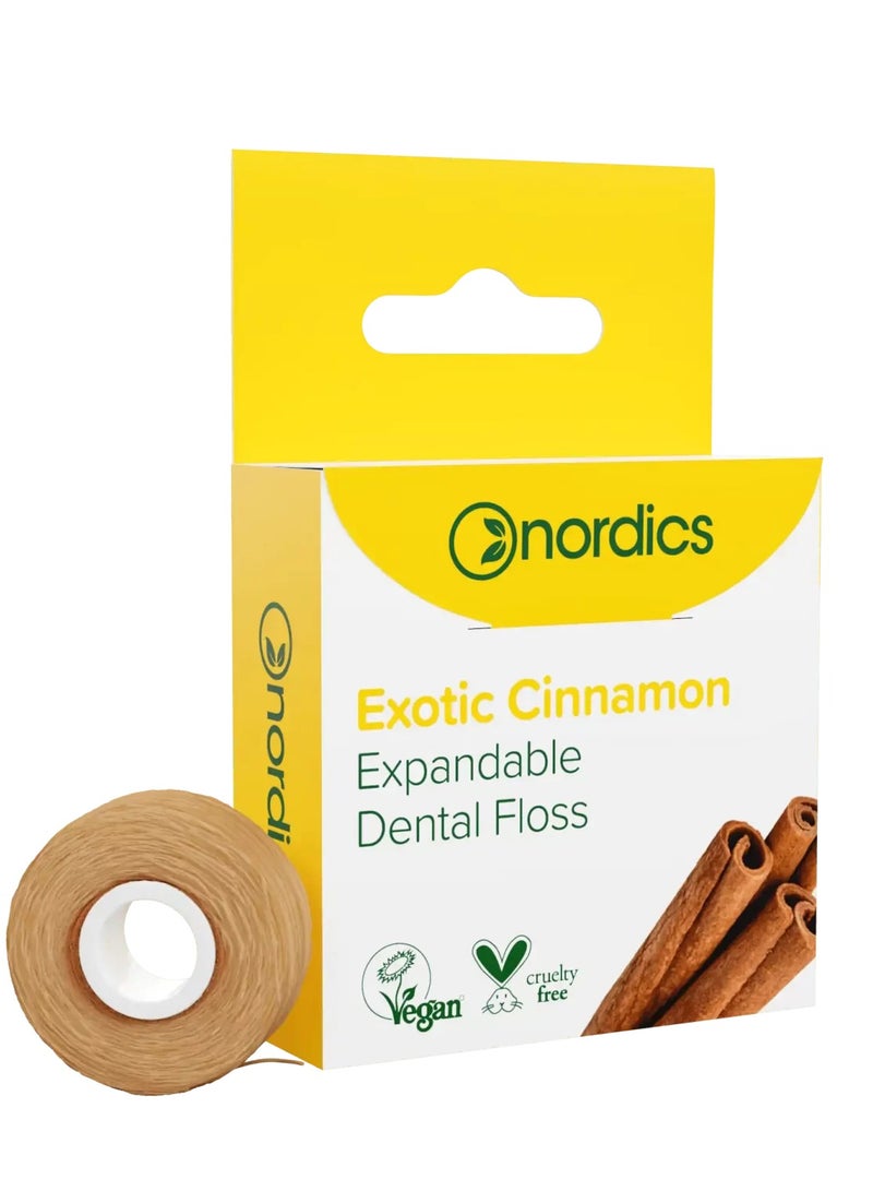 NORDICS Dental floss cinnamon