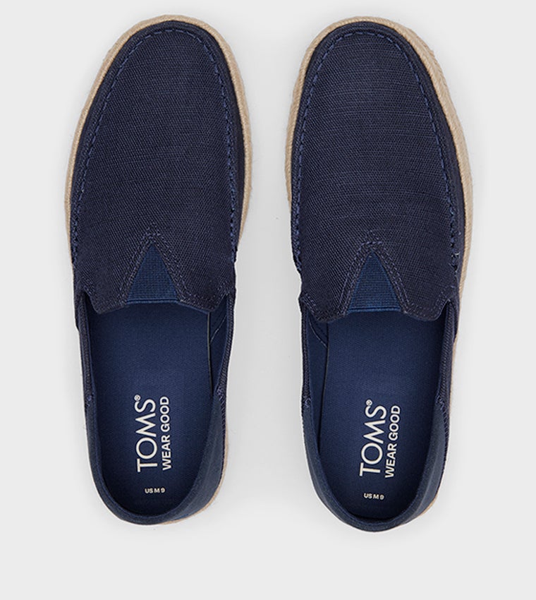 TOMS تومز - أحذية تومز للرجال باللون الأزرق البحري 43 - Image 2