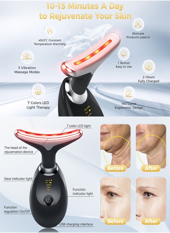 Super ZYouth - Neck Beauty Device Firming Wrinkle Removal Device Neck Face Lifting Tighten Massager - Image 1