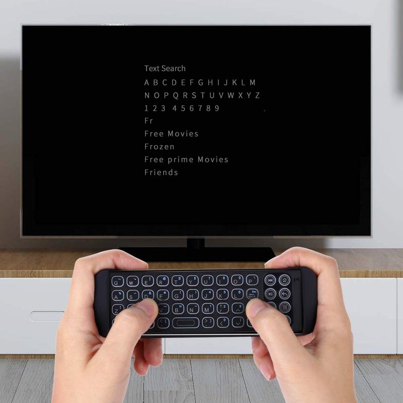 iPazzPort Mini Bluetooth Wireless Keyboard Remote with Backlit for Smart TVs Stick 4k, Fire Cube, Smart TVs 3rd Gen,KP-30BR - Image 3