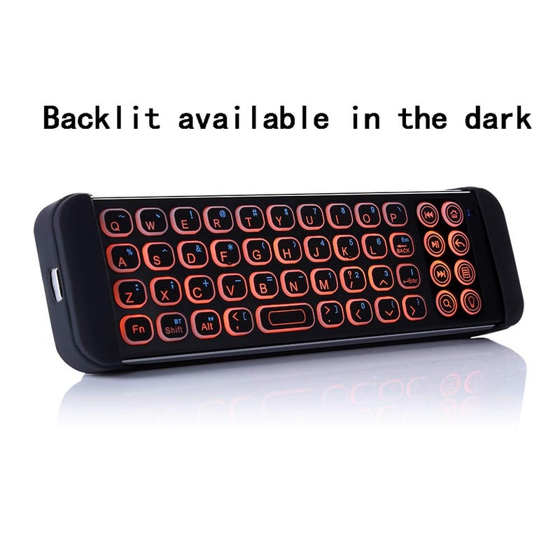 iPazzPort Mini Bluetooth Wireless Keyboard Remote with Backlit for Smart TVs Stick 4k, Fire Cube, Smart TVs 3rd Gen,KP-30BR - Image 5