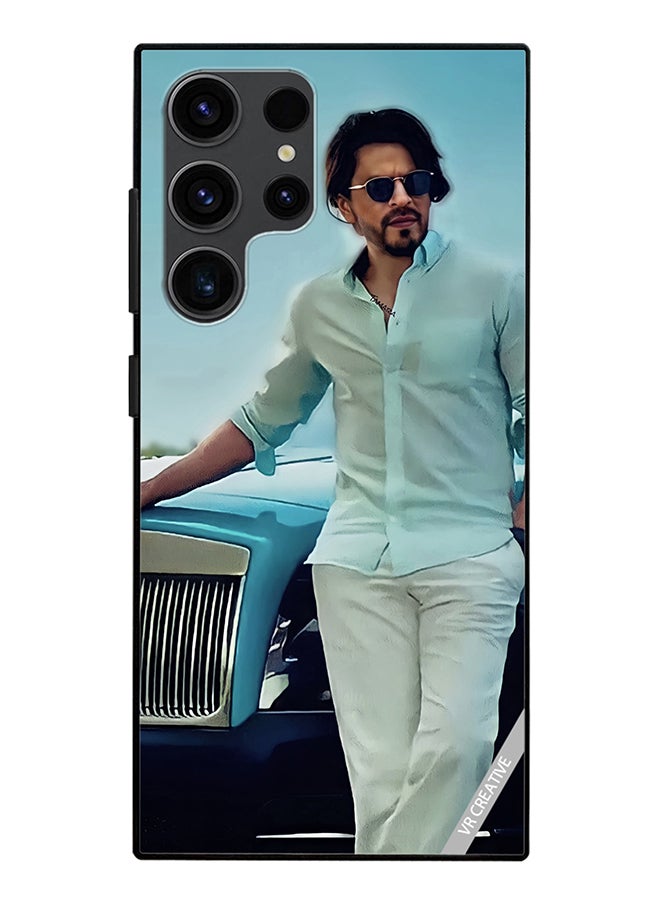 VR CREATIVE Protective Case Cover For Samsung Galaxy S24 Ultra Bollywood Actor Shahrukh Khan Design Multicolour - Image 1