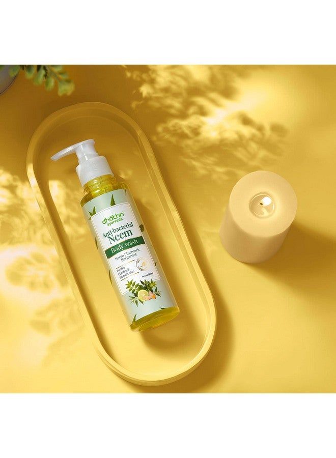 dhathri Ayurveda Anti-Bacterial Neem Body Wash - Pack Of 2 (2 X 200 Ml) - Image 3