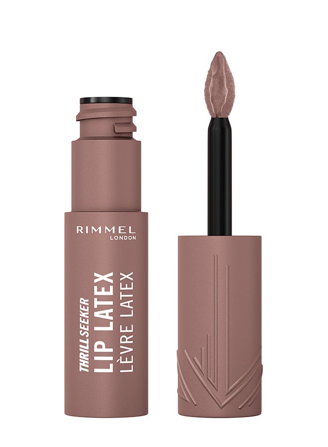 RIMMEL LONDON Rimmel Thrill Seeker Lip Latex Liquid Lipstick - Cappuccino Light, 6ml - Image 1