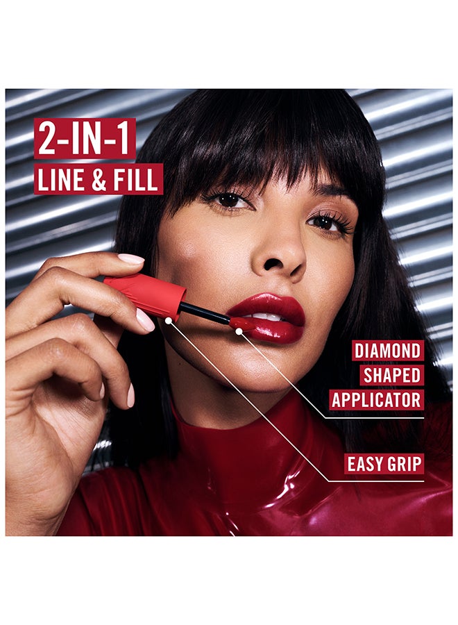 RIMMEL LONDON Rimmel Thrill Seeker Lip Latex Liquid Lipstick - Cappuccino Light, 6ml - Image 3