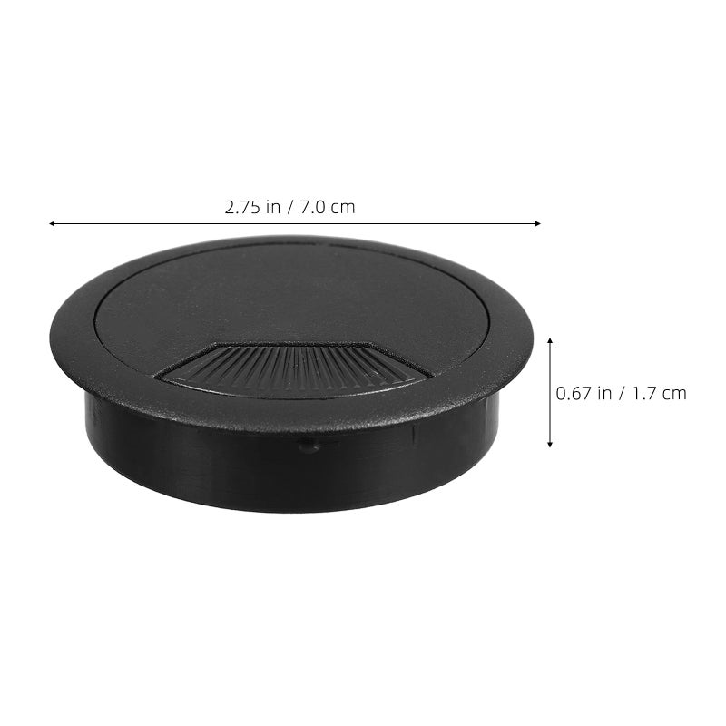 21pcs Desk Grommet Cable Management Desktop Wire Hole Cover Round Cable Hole Plug Cord Hole Cover for Cable Management for Home Office - Image 5
