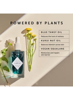 HERBIVORE HERBIVORE Lapis Blue Tansy Face Oil - Skin-Balancing Moisturizer for Oily, Acne-Prone Skin | Redness Soothing, Azulene-Rich, Plant-based, Vegan, Cruelty-free, 50 mL / 1.7 oz  - Image 3