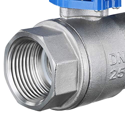 U.S. Solid Motorized Ball Valve- 1" Stainless Steel Ball Valve with Manual Function, Full Port, 9-24V AC/DC and 2 Wire Auto Return Setup - Image 5