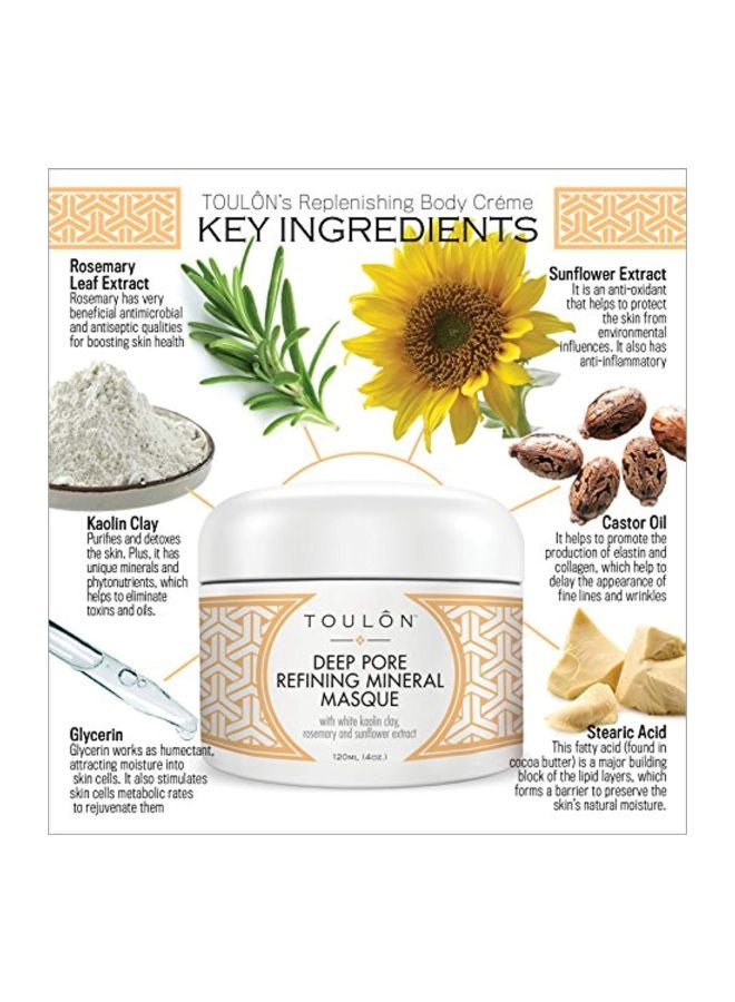 TOULON Kaolin Clay Mask for Face with White Kaolin Mineral Clay. Soft Pure Healing Mask with Minerals to Reduce Wrinkles and Blackheads & Detox Skin - Improve Complexion for Women or Men - Image 5