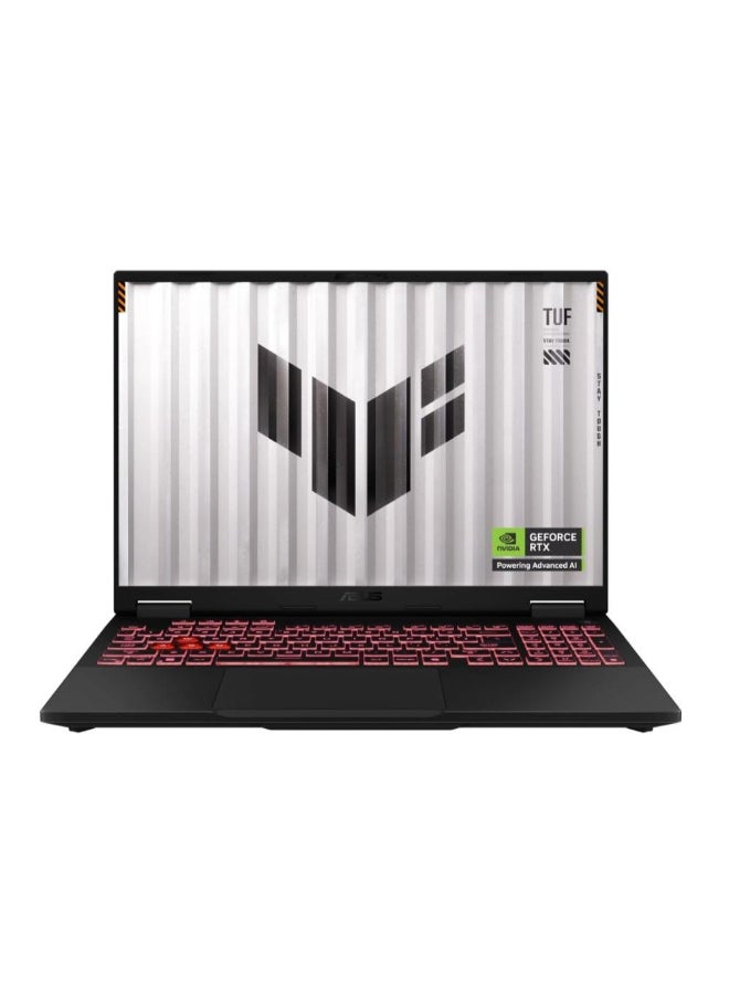 ASUS TUF A16 Gaming (2025) Laptop – AMD Ryzen 9-8940HX / 16inch WQXGA / 1TB SSD / 16GB RAM / 8GB NVIDIA GeForce RTX 5070 Graphics / Windows 11 Home / Jaeger Gray – [FA608PP-G1S161W] Grey - Image 1