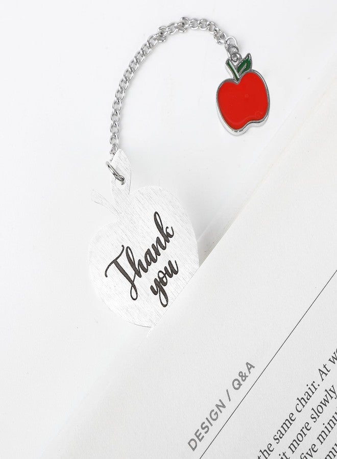 Hedeey Teacher Metal Bookmark, Thank You Teacher Appreciation Gift Bookmark for Women Men, Unique Bookmarks for Teacher’s Day, Thank You for Helping Me Grow Bookmarks (Grow) - Image 4