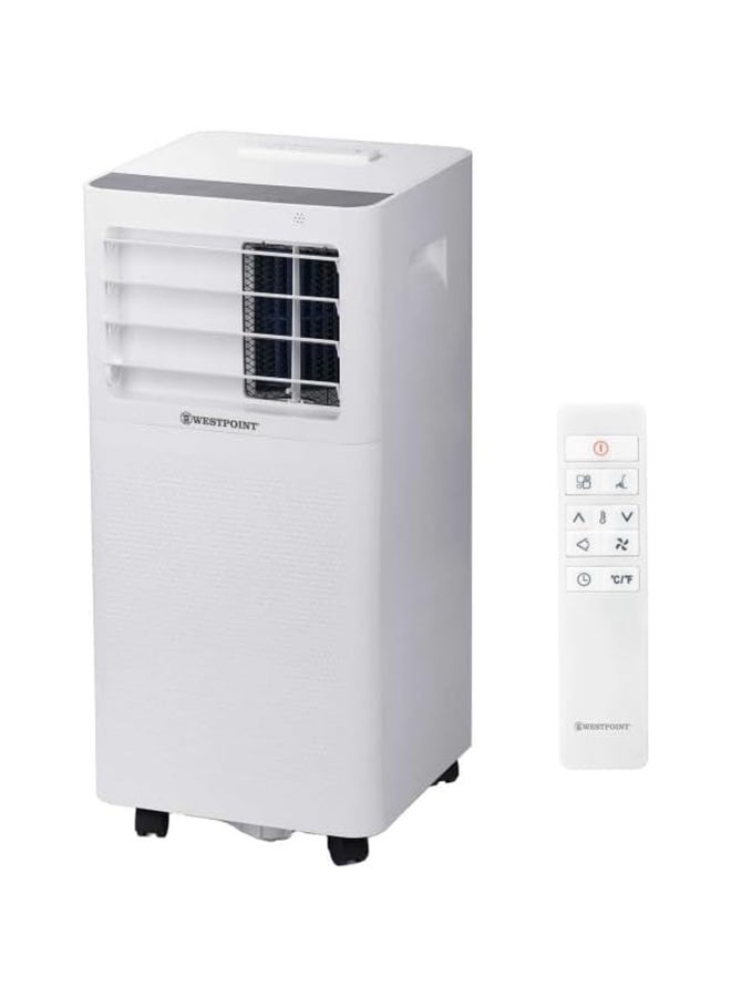 WESTPOINT Portable 1 Ton Air Consitioner with Auto Restart, Sleep Mode, Self Diagnosis WPT-1224LRC White - Image 1