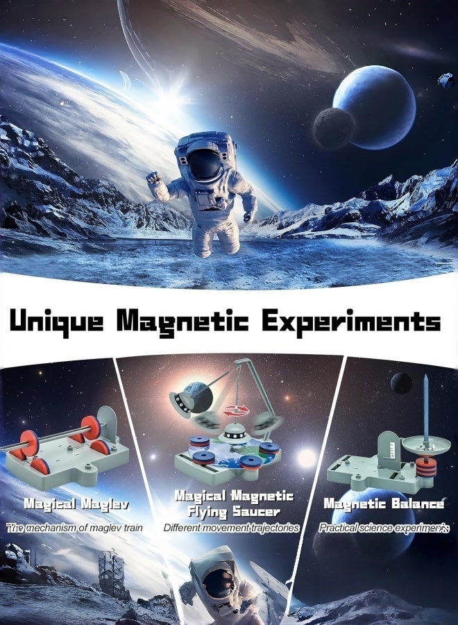 Saudi Select Inspiring 12-in-1 Magnetic Science Kit: Foster Joyful Learning & Education in the World of Science! - Image 4