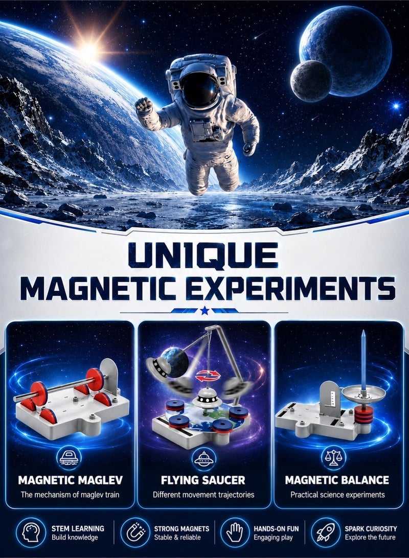 Saudi Select Inspiring 12-in-1 Magnetic Science Kit: Foster Joyful Learning & Education in the World of Science! - Image 5