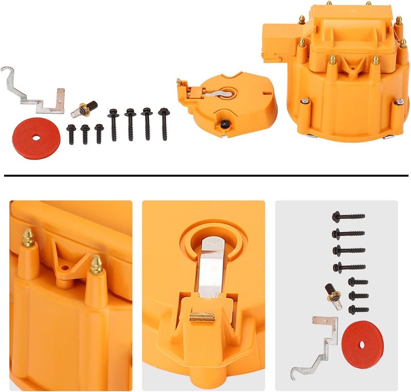 Multi-source stock guarantee HEI Distributor Cap and Rotor, High Voltage Insulation, OEM Standards, Brass Terminals, Fits V8 265 283 307 327 350, 383 396 400 402 427 454 472 502, MSD, Pro Comp, RPC, Flexible trendy construction Sand resistant Flexible anti-break Natural material Odor free color Salt mist resistant Detachable clean Multi item matching Stain resistant In-Kingdom stored commodity Care processed raw material Indoor outdoor use Multi-use qualified quality Wide range expanded design Simplified versatile design Bug proof seal Multi-market matching options Efficiency boosted construction Foldable General standard compliant quality Trendy natural tone options All-in-one local deliver plan General compatible design Rack friendly - Image 2