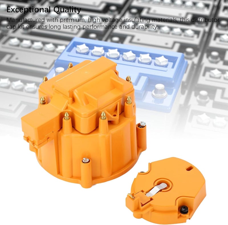 Multi-source stock guarantee HEI Distributor Cap and Rotor, High Voltage Insulation, OEM Standards, Brass Terminals, Fits V8 265 283 307 327 350, 383 396 400 402 427 454 472 502, MSD, Pro Comp, RPC, Flexible trendy construction Sand resistant Flexible anti-break Natural material Odor free color Salt mist resistant Detachable clean Multi item matching Stain resistant In-Kingdom stored commodity Care processed raw material Indoor outdoor use Multi-use qualified quality Wide range expanded design Simplified versatile design Bug proof seal Multi-market matching options Efficiency boosted construction Foldable General standard compliant quality Trendy natural tone options All-in-one local deliver plan General compatible design Rack friendly - Image 5