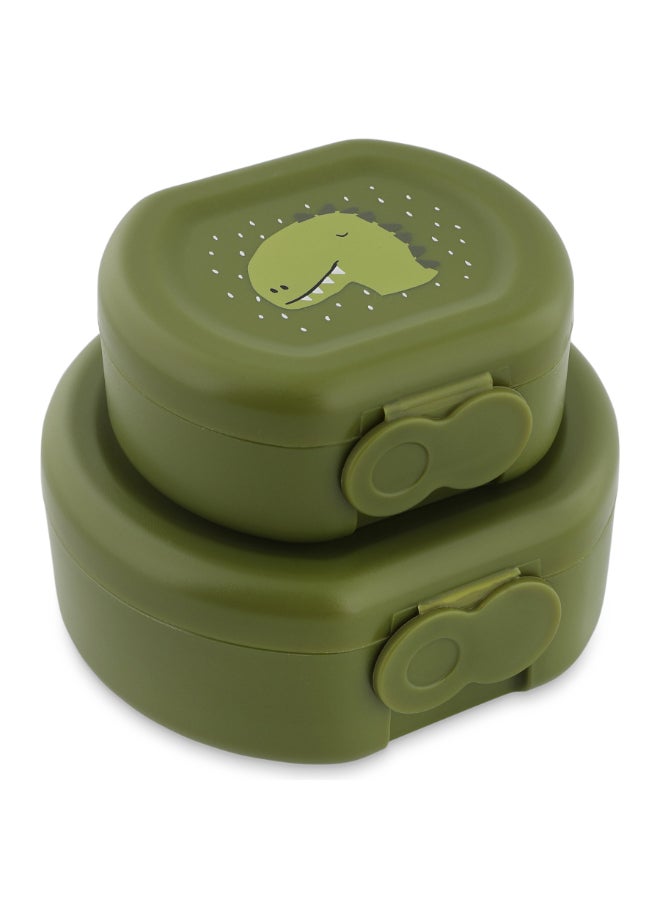 Trixie Snack Box With Clip - Set of 2 - Mr. Dino - Image 3