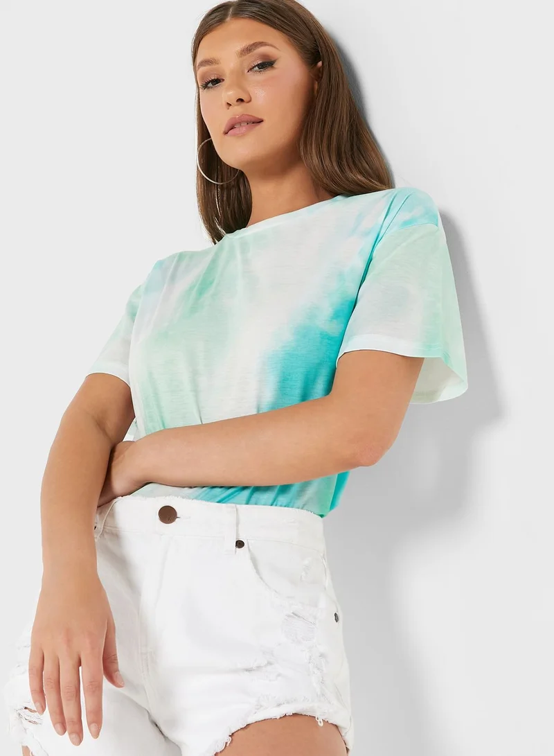 Ginger Tie Dye Top