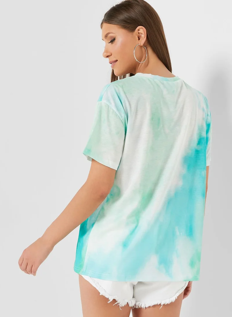 Ginger Tie Dye Top