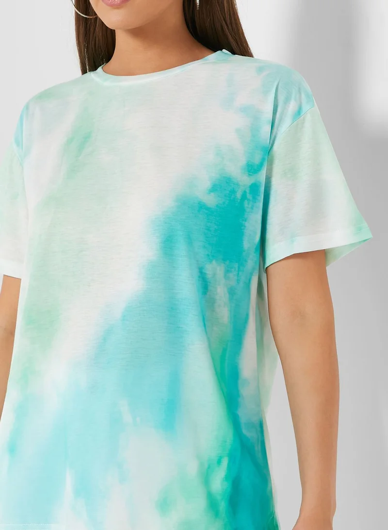 Ginger Tie Dye Top