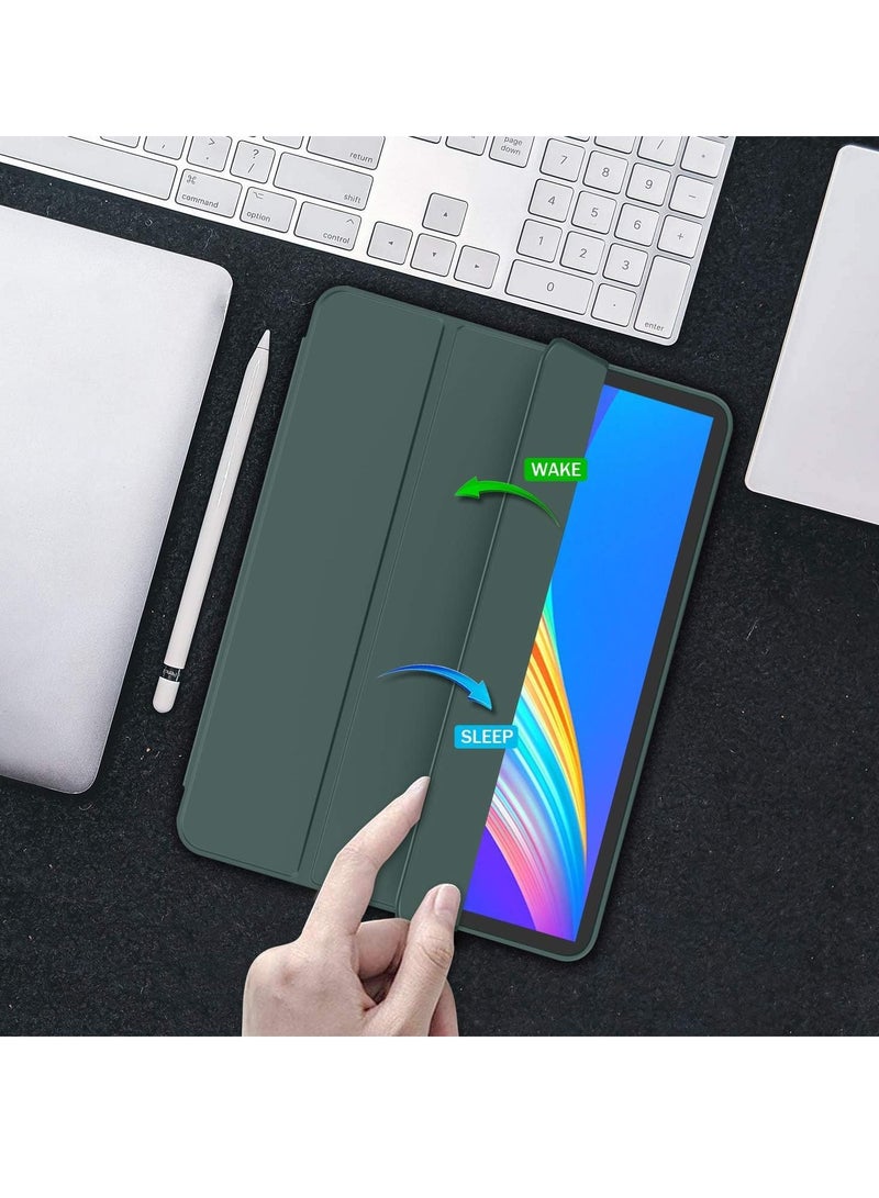 DUSALA Flip Case for New iPad Pro 11-inch 2021 (3rd Gen) / 2020 (2nd Gen) /, Ultra Slim Smart Magnetic Back Cover for iPad Pro 11 2021/2020, Auto Wake/Sleep-With Pencil Holder - Image 4