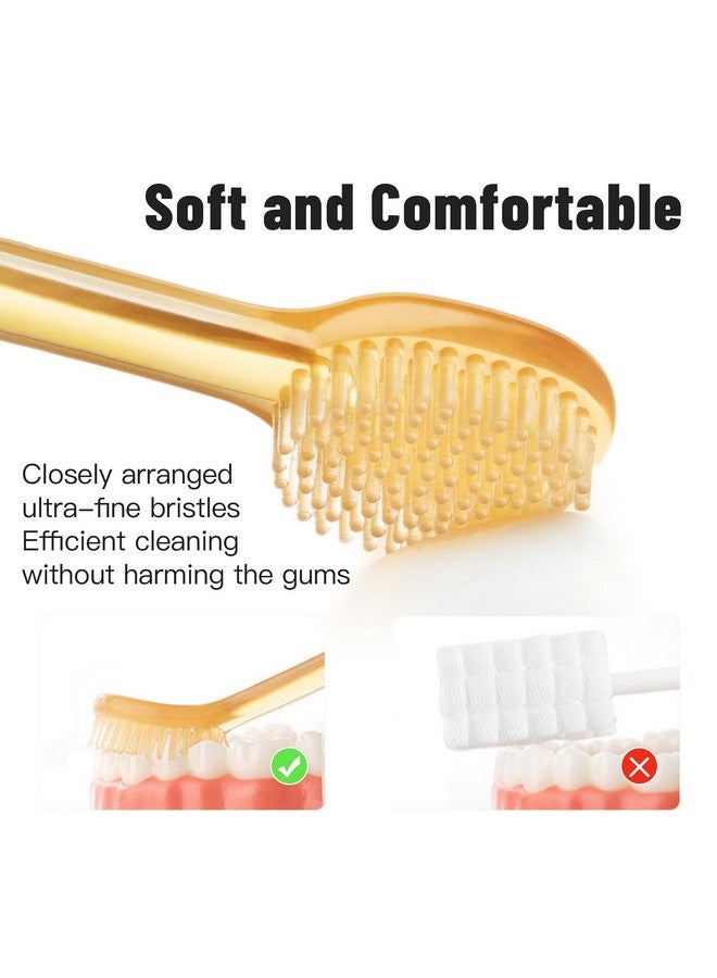 Phanpy Baby Toothbrush, Silicone Baby Tongue Cleaner Newborn, Infant Toothbrush 0-6 Months And 6 To 12 Months, Baby First Toothbrush, Oral Cleaner, Baby Mouth Cleaner - Image 4