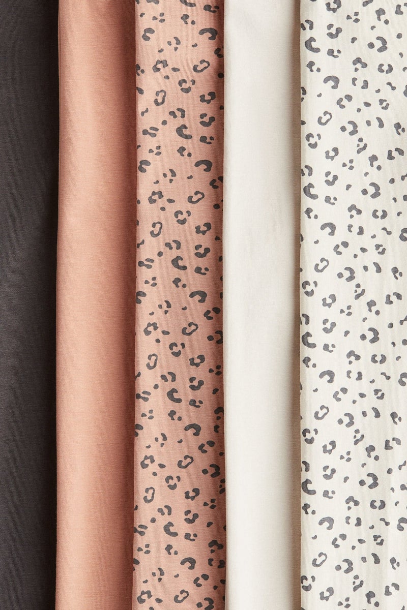 H&M 5-Pack Jersey Leggings - Image 2