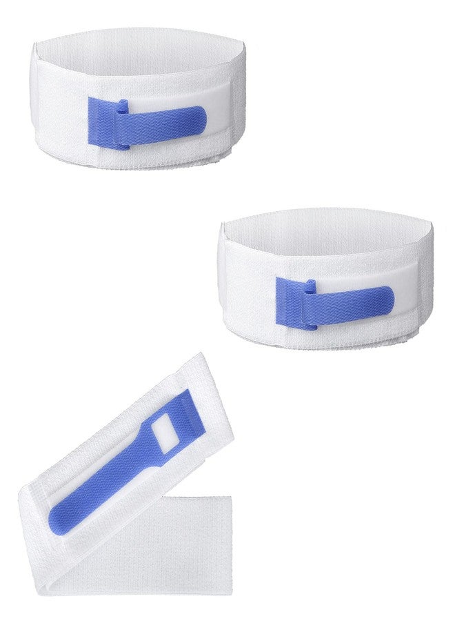 Fukaisu 2pcs Foley Catheter Leg Straps with Anti-Slip Nylon, 63x5cm/24.8x1.97in Polyester Urinary Catheter Holder for Secure Tube Stabilization and Comfortable Wear - Image 1