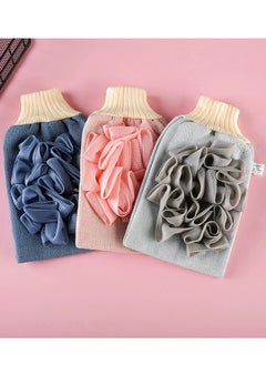 Generic 3pcs-Moroccan Exfoliating Bath Gloves  - Image 2