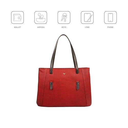 Hidesign Women Tote (Red) - Image 5