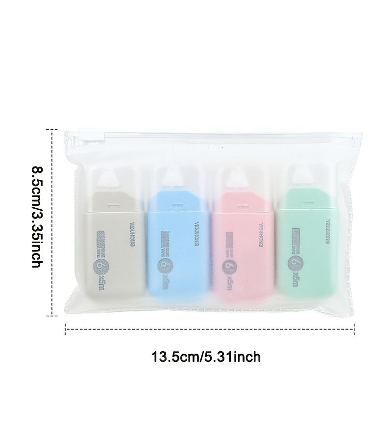 4 Pack Dot Glue High Viscosity Double Sided Tape Transparent for Crafts Office 787 Inch Total - Image 2