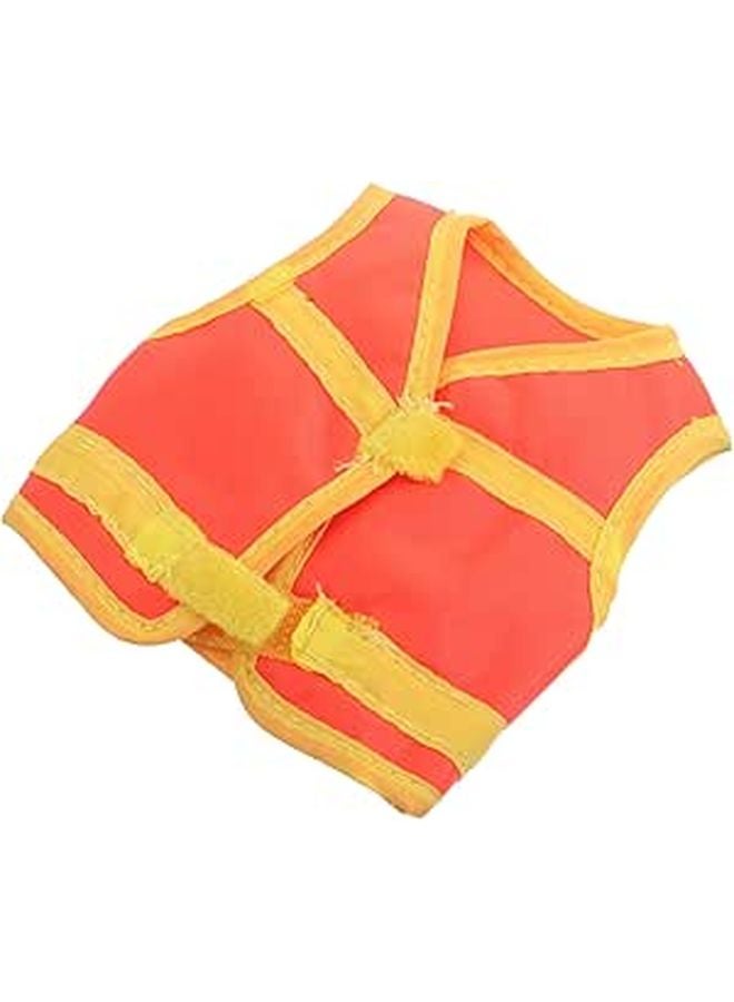 High Visibility Reflective Vest for Dolls Action Figures Safety Officer Outfit - Image 1