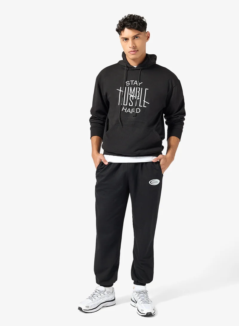 Seventy Five Graphic Design Oversized Joggers