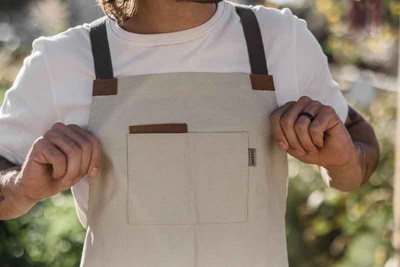 BareBones Chef Grilling Apron - Stone - Image 4