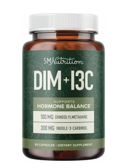 SMNutrition DIM + 13C supports Hormone Balance 60 Capsules  - Image 1