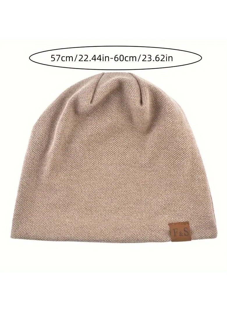 1pc Warm Beanie Hat For Men And Women, Knitted Winter Hats Slouch Beanie Hat For Men Women Summer Winter Long And Oversized Cap Stretchy Skull Cap Soft Spring Autumn Warm Daily Outdoor Cuffed Hats - pzsku/Z8720F0791A58A7238F2AZ/45/_/1722407317/6a997fb0-2ebf-42fa-a93d-08f24a709f16