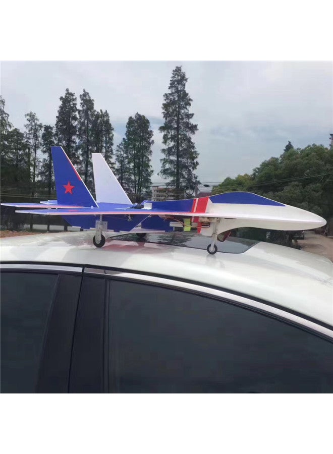Drop-resistant Landing Gear Susu27 Aircraft Model Aircraft Accessories Remote Control Aircraft KT Light Aircraft Model Fixed Wing Landing Gear-Color:Plastic Landing Gear  - Image 4