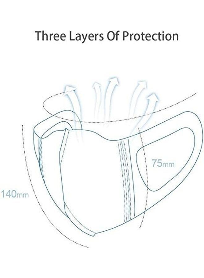 NIBEMINENT 10-Piece 3D Protective Mask - Image 3