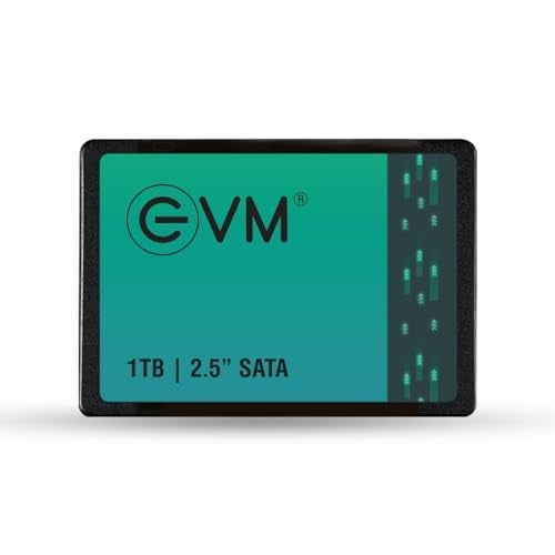 EVM 1TB 2.5 Inch SATA III Internal SSD | Up to 550MB/s Read 500MB/s Write | Laptop Desktop Upgrade Storage | 5 Year Warranty (EVM25/1TB) - Image 1