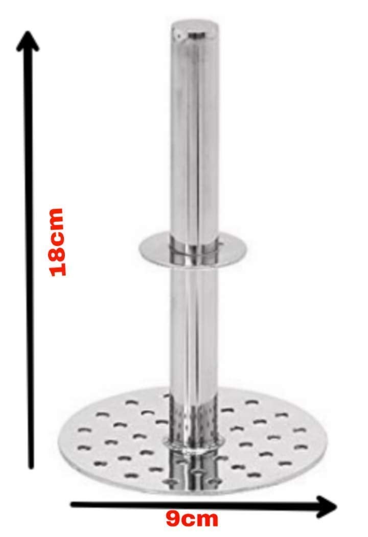 ZeniZeni Stainless Steel Potato Masher Vegetable, Pav Bhaji, Stuffed paratha, Masala dosa. Used to Easily mash (Round Ring) - Image 3