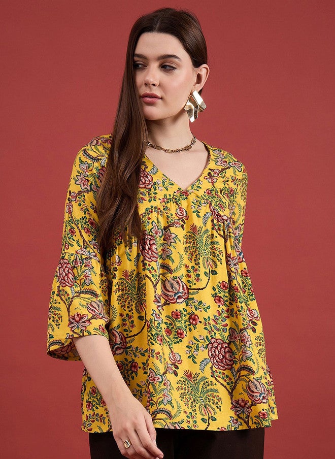 Baizee بلوزة زهور من Routes بواسطة All About You - Image 1