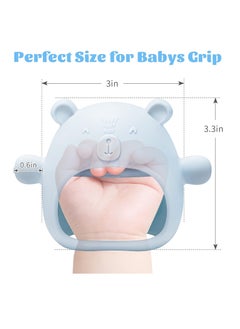 Gonice Baby Mitten Teething Chew Toy for Babies 0-6 Months 6-12 Months  - Image 2